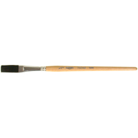 One Stroke Paint Brush, 1/2" Brush Width, Ox Hair, Wood Handle Northern Industrial Supply Inc.