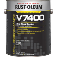 High-Performance V7400 System 340 VOC DTM Alkyd Enamel, Black, High-Gloss, Gallon Northern Industrial Supply Inc.