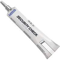 Security Check Paint Marker, 1.7 oz., Tube, White Northern Industrial Supply Inc.