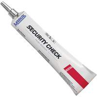 Security Check Paint Marker, 1.7 oz., Tube, Red Northern Industrial Supply Inc.