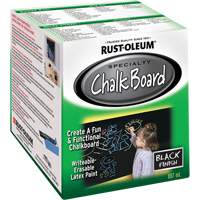 Chalk Board Paint, 877 ml, Can, Black Northern Industrial Supply Inc.
