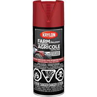 Farm & Implement Spray Paint, International Harvester Red, High-Gloss, 340 g, Aerosol Can Northern Industrial Supply Inc.