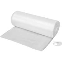 Toile de protection, 400' lo x 9' la, Plastique Northern Industrial Supply Inc.
