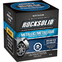 RockSolid&reg; Metallic Powder Additive, 60 mL, Bottle, Brilliant Blue Northern Industrial Supply Inc.