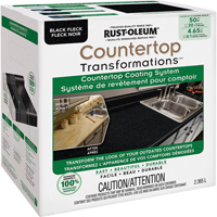 Countertop Transformations&reg; Fleck Countertop Coating System, 2.37 L, Kit, Black Fleck Northern Industrial Supply Inc.