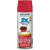 Painter's Touch&reg; Ultra Cover Paint, Apple Red, Satin, Aerosol Can Northern Industrial Supply Inc.