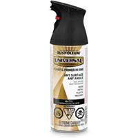Universal&reg; Enamel Paint & Primer In One, Farmhouse Black, Matte, Aerosol Can Northern Industrial Supply Inc.