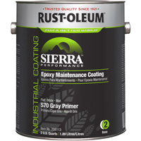Appr&ecirc;t acrylique &eacute;poxydique &agrave; base d'eau Sierra Performance S70/S71, Gallon, Gris Northern Industrial Supply Inc.