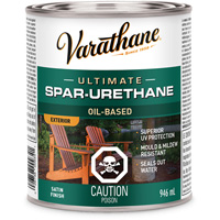 Rev&ecirc;tement &agrave; fini diamant pour bois Varathane, 946 ml, Transparent, Satin Northern Industrial Supply Inc.