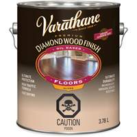 Enduit pour plancher &agrave; fini diamant pour bois Varathane, 3,78 L, Transparent, Brillant Northern Industrial Supply Inc.
