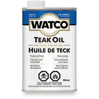 Watco&reg; Teak Oil, 946 ml, Clear, Transparent Northern Industrial Supply Inc.