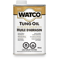 Watco&reg; Tung Oil, 946 ml, Clear, Transparent Northern Industrial Supply Inc.