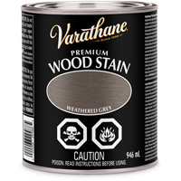 Varathane&reg; Premium Wood Stain, 946 ml, Weathered Grey Northern Industrial Supply Inc.
