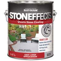 Rev&ecirc;tement &agrave; base de pierre de quartz Stoneffects, 3,78 L, &agrave; l'eau, Textur&eacute;, Gris Northern Industrial Supply Inc.
