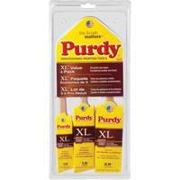 Assortiment de pinceaux XL, Poly/nylon, Manche Bois Northern Industrial Supply Inc.