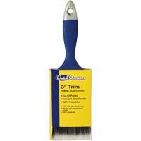 Quick Solutions Trim Brush, Polyester, Plastic Handle, 3" Width Northern Industrial Supply Inc.