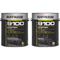 9100 System DTM Epoxy Mastic Base & Activator Kit, Aluminum, Gallon Northern Industrial Supply Inc.