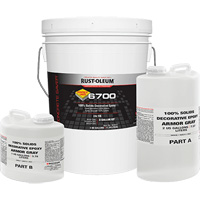 &eacute;poxy d&eacute;coratif 100 % de solides 6700, 3 gal., &eacute;poxy, Tr&egrave;s brillant, Gris Northern Industrial Supply Inc.