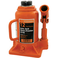 314A Bottle Jack, 12 tons, Manual Hydraulic, 13" Raised Height Northern Industrial Supply Inc.