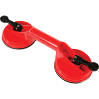 Manually Operated Hand Vacuum Cups - Double Handcup, 66 lbs. Capacity, 4-5/8", Lever, 13" Handle Length Northern Industrial Supply Inc.