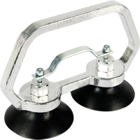 Vacuum Cups - Heavy-Duty Double Cup, 30 lbs. Capacity, 3", Pull-bar, 7" Handle Length Northern Industrial Supply Inc.
