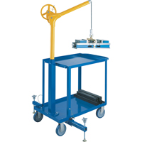 Tall Industrial Lifting Device with Mobile Cart, 500 lbs. (0.25 tons) Capacity Northern Industrial Supply Inc.