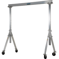 Adjustable Aluminum Gantry Crane, 10' L, 2000 lbs. (1 tons) Capacity Northern Industrial Supply Inc.