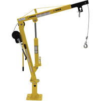 Winch Operated Truck Jib Crane, 500 lbs. (0.25 tons) Capacity, 102' Max. Clearance Northern Industrial Supply Inc.