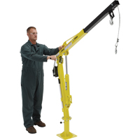 Winch Operated Truck Jib Crane, 500 lbs. (0.25 tons) Capacity, 102' Max. Clearance Northern Industrial Supply Inc.