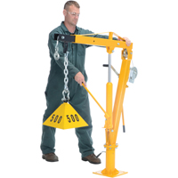 Winch Operated Truck Jib Crane, 1000 lbs. (0.5 tons) Capacity, 86-1/2" Max. Clearance Northern Industrial Supply Inc.