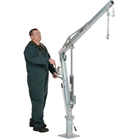 Winch Operated Truck Jib Crane, 500 lbs. (0.25 tons) Capacity, 99" Max. Clearance Northern Industrial Supply Inc.