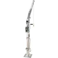 Winch Operated Truck Jib Crane, 1000 lbs. (0.5 tons) Capacity, 97" Max. Clearance Northern Industrial Supply Inc.