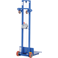 Platform Lift Stacker, Hand Winch Operated, 400 lbs. Capacity, 58" Max Lift Northern Industrial Supply Inc.
