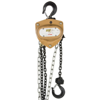 Heavy-Duty Gold Series Chain Hoist, 10' Lift, 1000 lbs. (0.5 tons) Capacity, Alloy Steel Chain Northern Industrial Supply Inc.