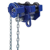 Geared Trolley, 6000 lbs. (3 tons) Capacity, 3-3/7" - 6-1/16" Northern Industrial Supply Inc.