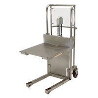 Hefti-Lift Load Stacker, Foot Pump Operated, 450 lbs. Capacity, 45-5/8" Max Lift Northern Industrial Supply Inc.