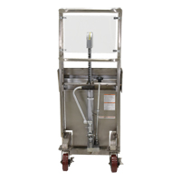 Hefti-Lift Load Stacker, Foot Pump Operated, 450 lbs. Capacity, 45-5/8" Max Lift Northern Industrial Supply Inc.