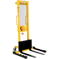 Gerbeur manuel, Fonctionnement Treuil manuel, Capacit&eacute; 770 lb, Lev&eacute;e max 60" Northern Industrial Supply Inc.