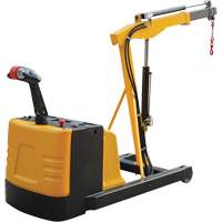 Electric Powered Floor Crane, 8.8' Lift, 1500 lbs. (0.75 tons), 44-1/4" Arm, 62-1/4" H Northern Industrial Supply Inc.