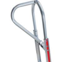 Knocked Down Hand Truck, P-Handle Handle, Aluminum, 52" Height, 500 lbs. Capacity Northern Industrial Supply Inc.