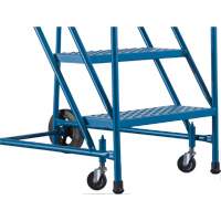 Escabeau roulant certifi&eacute; par la CSA, 5 marches, Largeur de la marche 22", Hauteur de la plateforme 46", Acier Northern Industrial Supply Inc.
