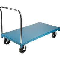 Heavy-Duty Platform Truck, 60" L x 30" W, 2000 lbs. Capacity, Rubber Casters Northern Industrial Supply Inc.