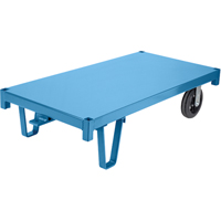 Specialized Platform Decks - Semi Live Skids, 48" L x 24" W, 2000 lbs. Capacity, Rubber Casters Northern Industrial Supply Inc.