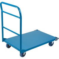 Chariots &agrave; tablettes/plateforme, Acier, 24" la x 36" p x 40" h, Capacit&eacute; de la plateforme 1300 lb Northern Industrial Supply Inc.