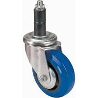 Rubber Stem Caster, Swivel, 4" (101.6 mm) Dia. Northern Industrial Supply Inc.