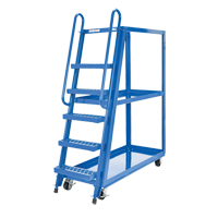 Chariot &agrave; cueillette, Acier, 21-7/8" la x 56-1/8" p, 3 tablettes, Capacit&eacute; 1000 lb Northern Industrial Supply Inc.