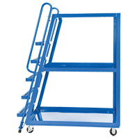 Chariot &agrave; cueillette, Acier, 27-7/8" la x 56-1/8" p, 3 tablettes, Capacit&eacute; 1000 lb Northern Industrial Supply Inc.