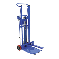 Empileur &agrave; plateforme, M&eacute;canisme Pompe au pied, Capacit&eacute; de 750 lb, Levage max de 52" Northern Industrial Supply Inc.