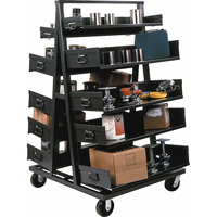 Chariots Adjust-A-Tray, 30" x 38" x 64", Capacit&eacute; 2500 lb Northern Industrial Supply Inc.
