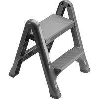 Escabeau repliable, 2 marches, 19-1/2" x 20-1/2" x Hauteur 22-3/4" Northern Industrial Supply Inc.